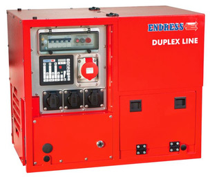Бесшумный электрогенератор Endress ESE 608 DHG ES DI DUPLEX