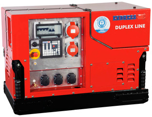 Бесшумный бензиновый генератор Endress ESE 808 DBG ES DUPLEX